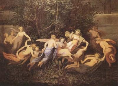 Moritz von Schwind Fairy Dance in the Alder Grove (mk09)